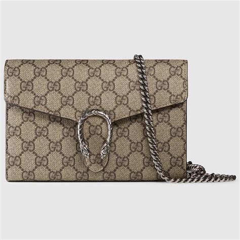 gucci dionasis wallet without chain|Gucci dionysus gg supreme chain wallet.